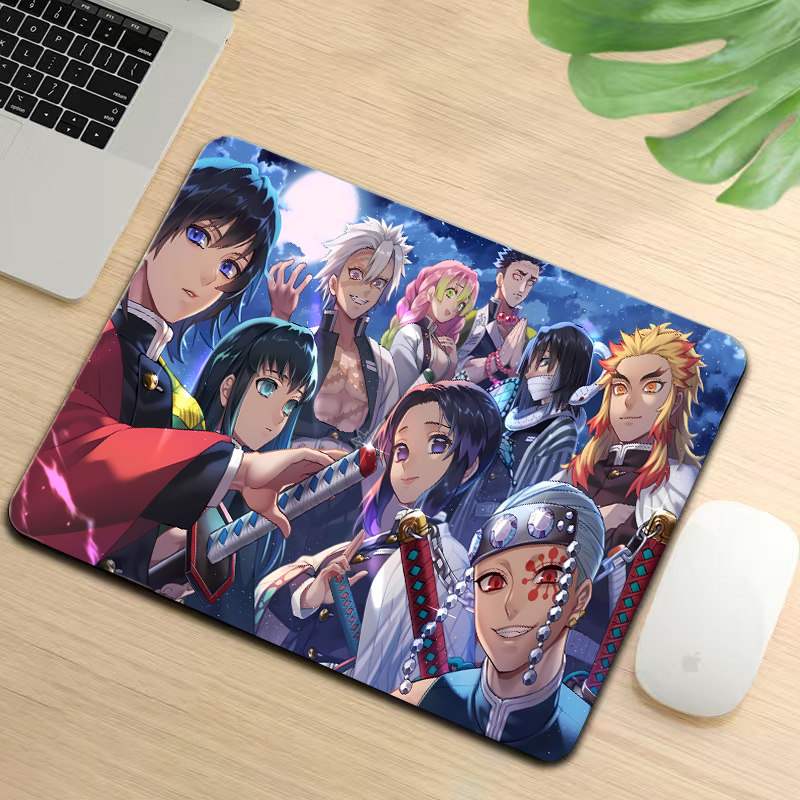 Pc Gaming Anime - Kamado Tanjiro Nezuko Small Mouse Pad