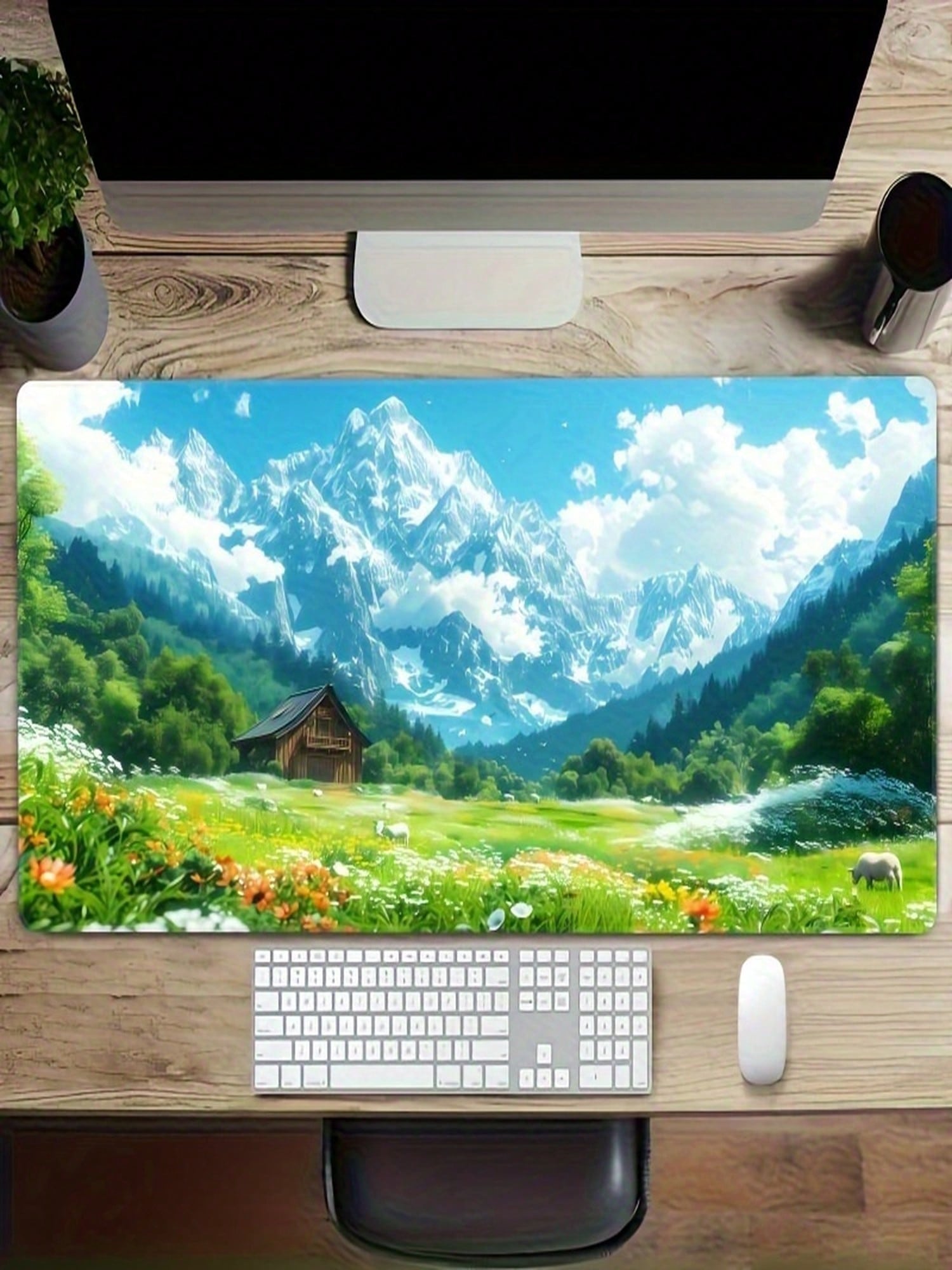 Pc Gaming Editing - One-Piece Set Of Mountain Landscape XXL