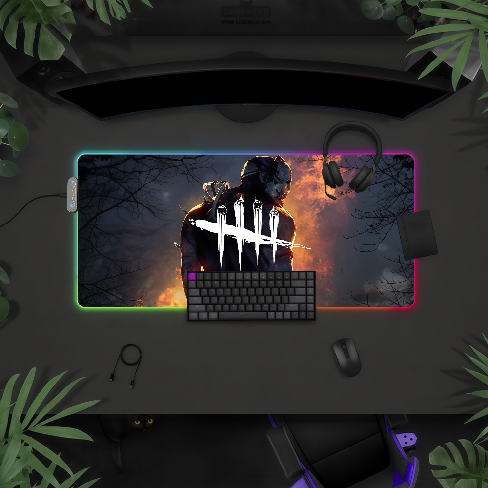 Rgb Keyboard Wrist Rest - Game D-Dead by D-Daylight Mouse Pad