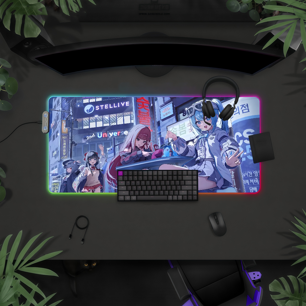 Band S-StelLive Mouse Pad RGB  - Rgb Keyboard Wrist Rest 评论和价格