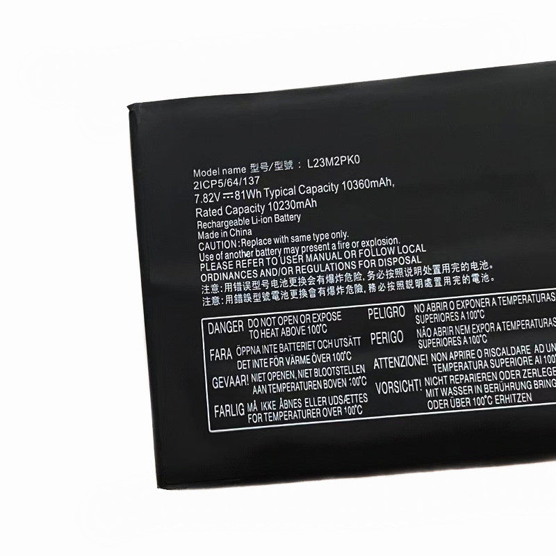 81WH Capacity L23M2PK0 Battery - Pc Gaming Legion 评论和价格