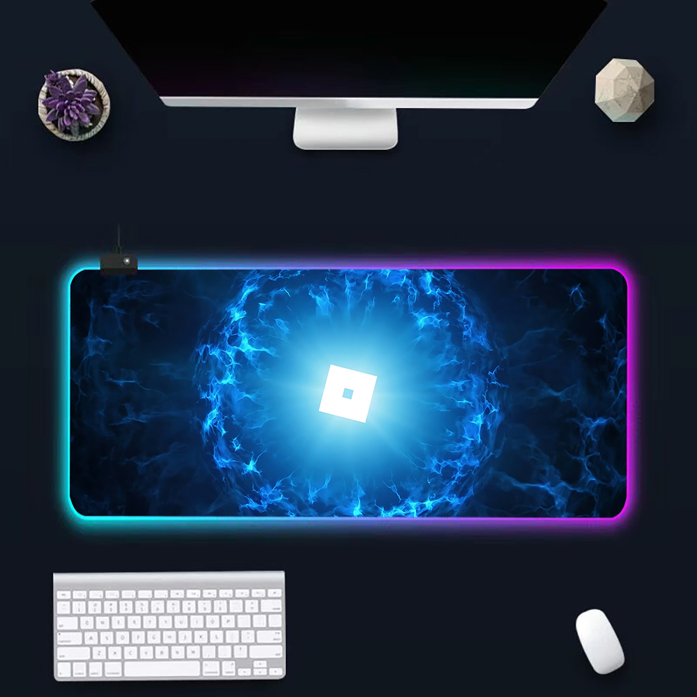Hot game R-robloxs Cartoon RGB - Rgb Keyboard Wrist Rest 评论和价格