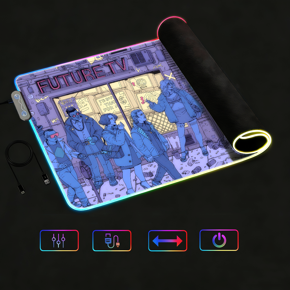Movie R-Robocop   Mouse Pad Wa - Rgb Keyboard Wrist Rest 评论和价格