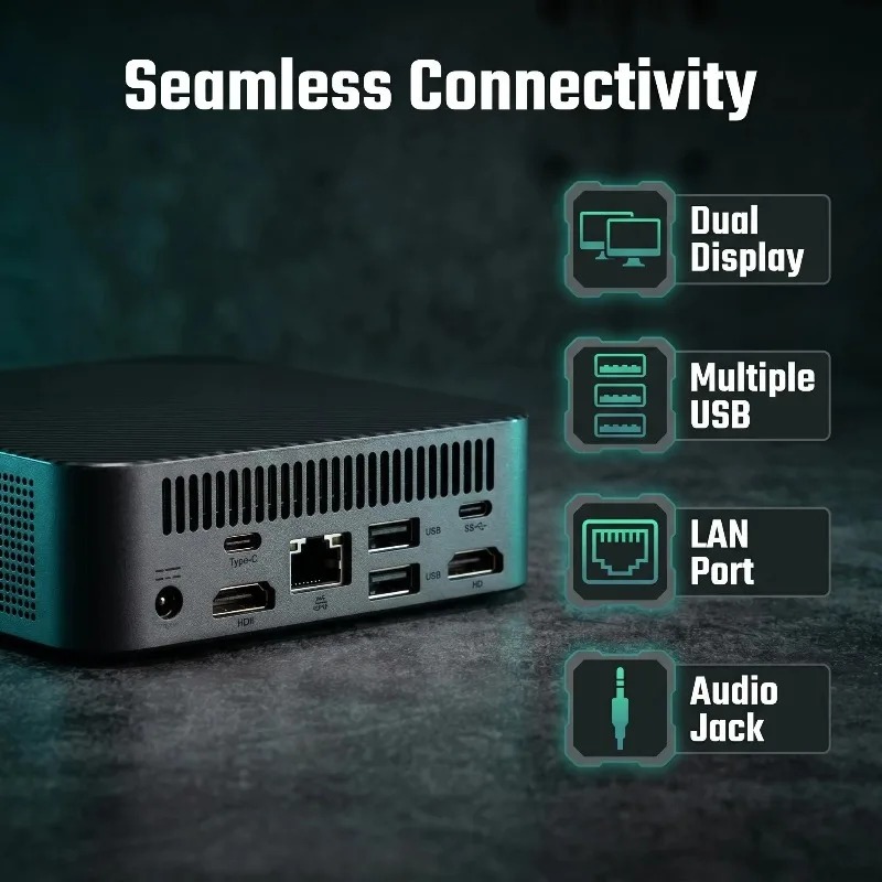 High Performance Mini PC Intel - Pc Gaming Portable 评论和价格