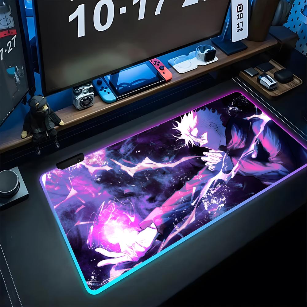 Anime J-jujutsu K-kaisen Mouse - Rgb Keyboard Wrist Rest 评论和价格