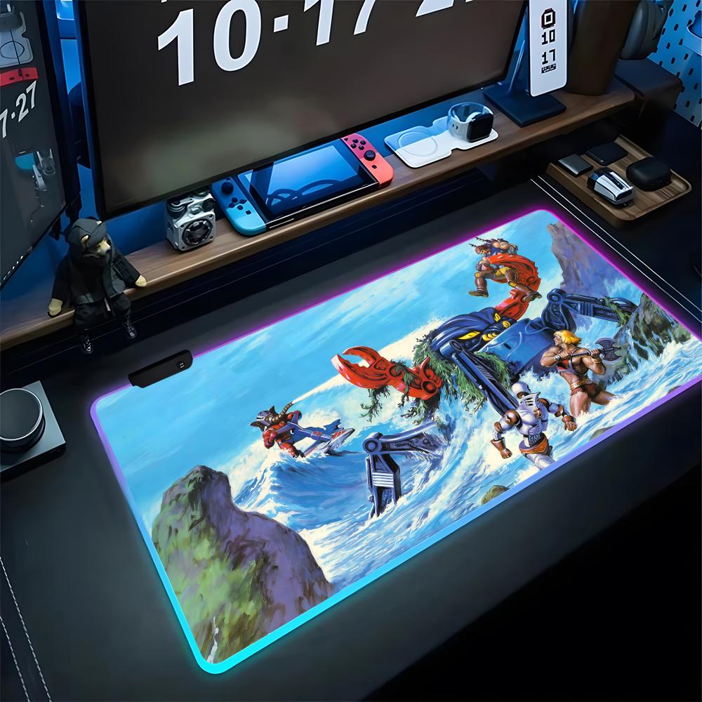 He Man Masters Of Universe Mou - Rgb Keyboard Wrist Rest 评论和价格