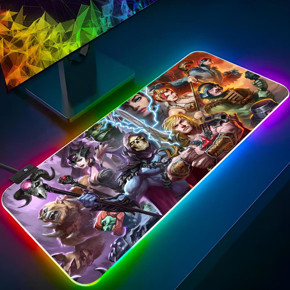 He Man Masters Of Universe Mou - Rgb Keyboard Wrist Rest 评论和价格