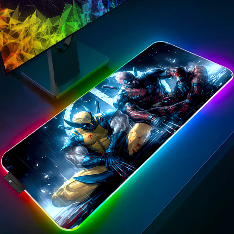 LED Mouse Pad Gaming Backlight - Rgb Keyboard Wrist Rest 评论和价格