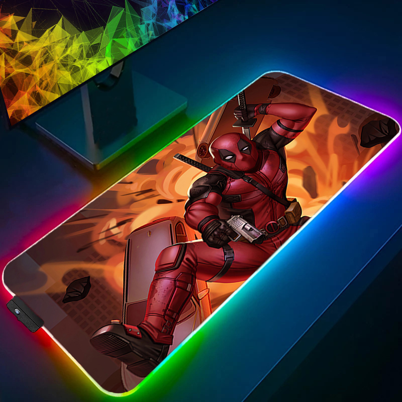 LED Mouse Pad Gaming Backlight - Rgb Keyboard Wrist Rest 评论和价格