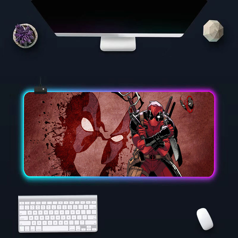 Funny red immortal warrior RGB - Rgb Keyboard Wrist Rest 评论和价格