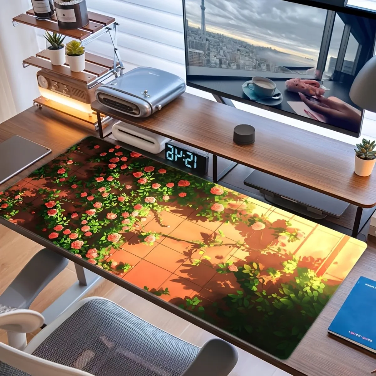 Extended Gaming Desk Mat Non-S - Pc Gaming Editing 评论和价格