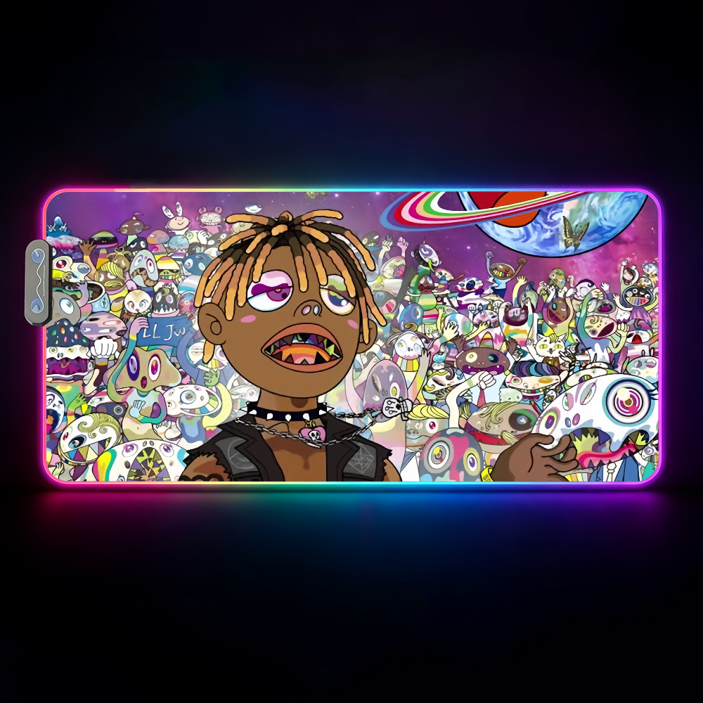 Singer J-Juice W-Wrld  Mouse P - Rgb Keyboard Wrist Rest 评论和价格