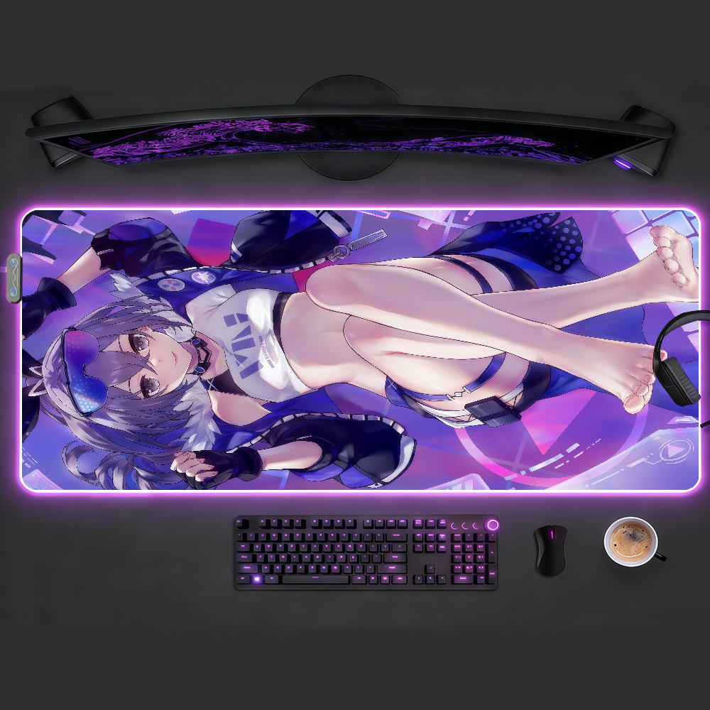 Honkai Star Rail Silver Wolf M - Rgb Keyboard Wrist Rest 评论和价格