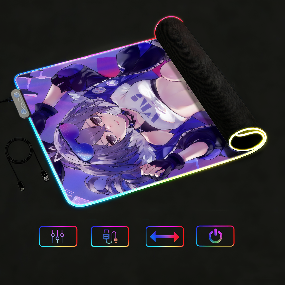 Honkai Star Rail Silver Wolf M - Rgb Keyboard Wrist Rest 评论和价格