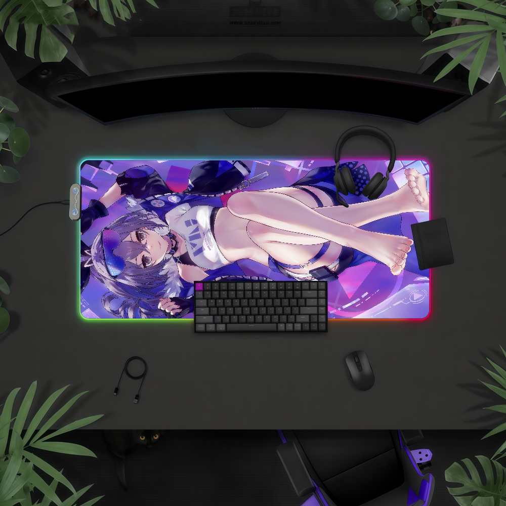 Honkai Star Rail Silver Wolf M - Rgb Keyboard Wrist Rest 评论和价格