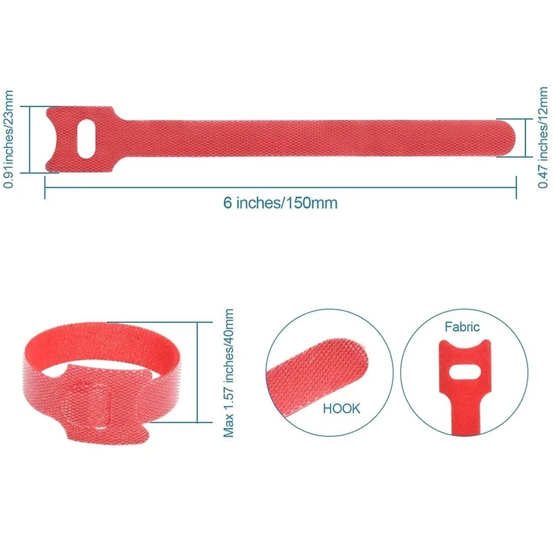 10-50Pcs Multipurpose Fastener - Cable Management Sleeve 评论和价格