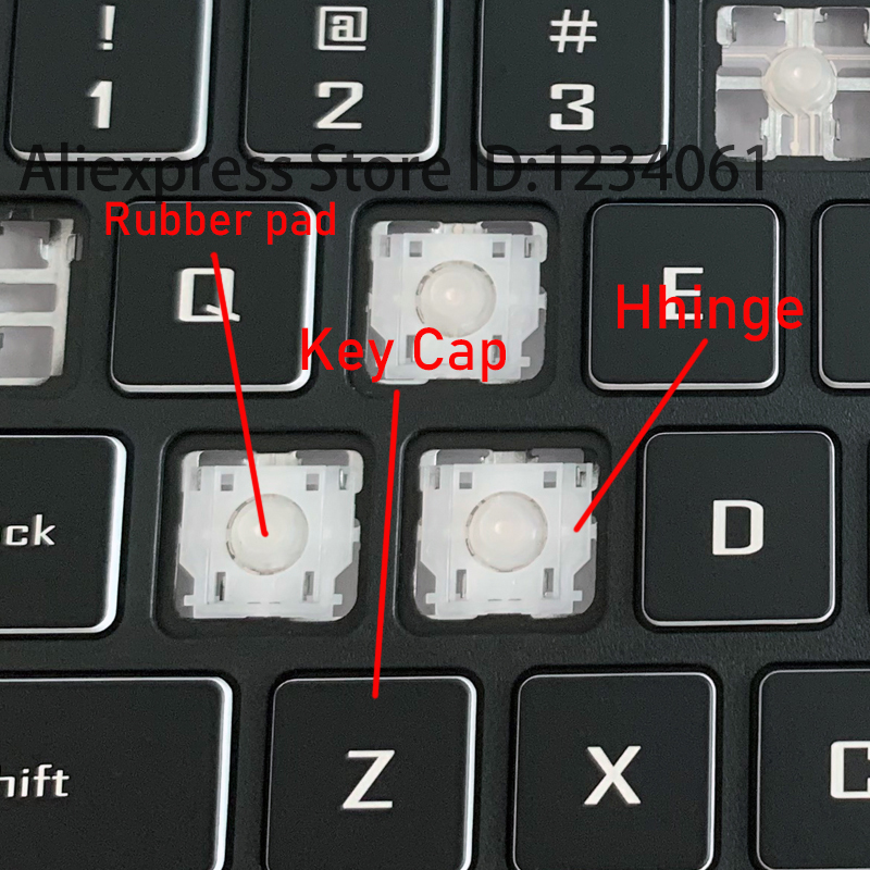 Original Key Cap Hinge Rubber  - Pc Gaming Legion 评论和价格