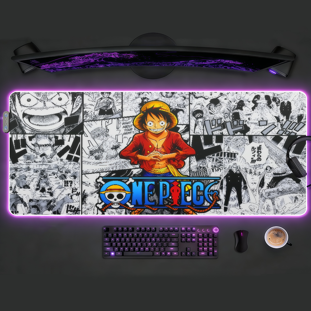 Comic O-One P-Piece  Mouse Pad - Rgb Keyboard Wrist Rest 评论和价格