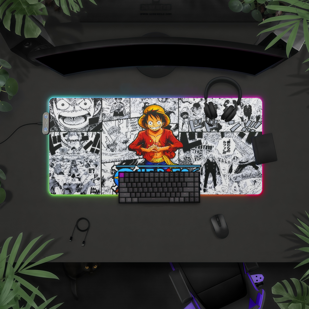 Comic O-One P-Piece  Mouse Pad - Rgb Keyboard Wrist Rest 评论和价格
