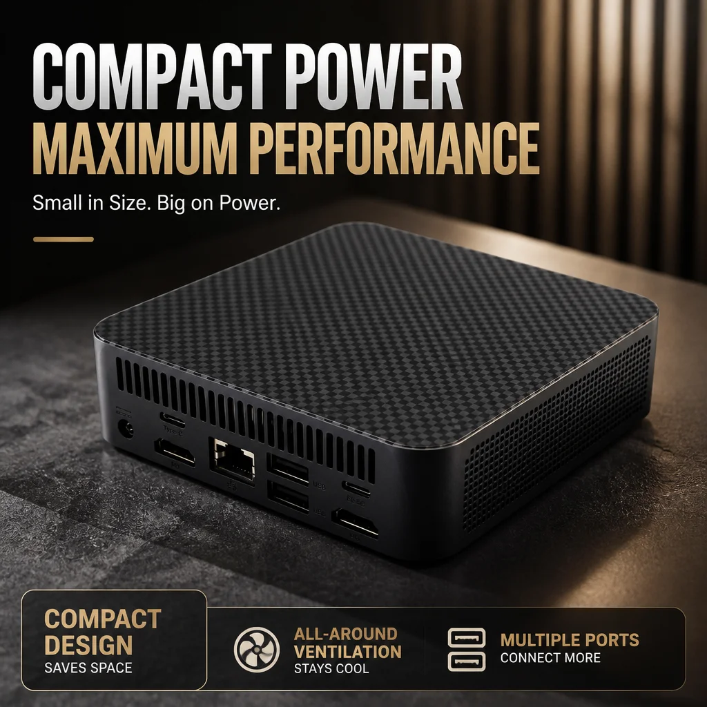 Compact High-End Mini Desktop  - Pc Gaming Editing 评论和价格