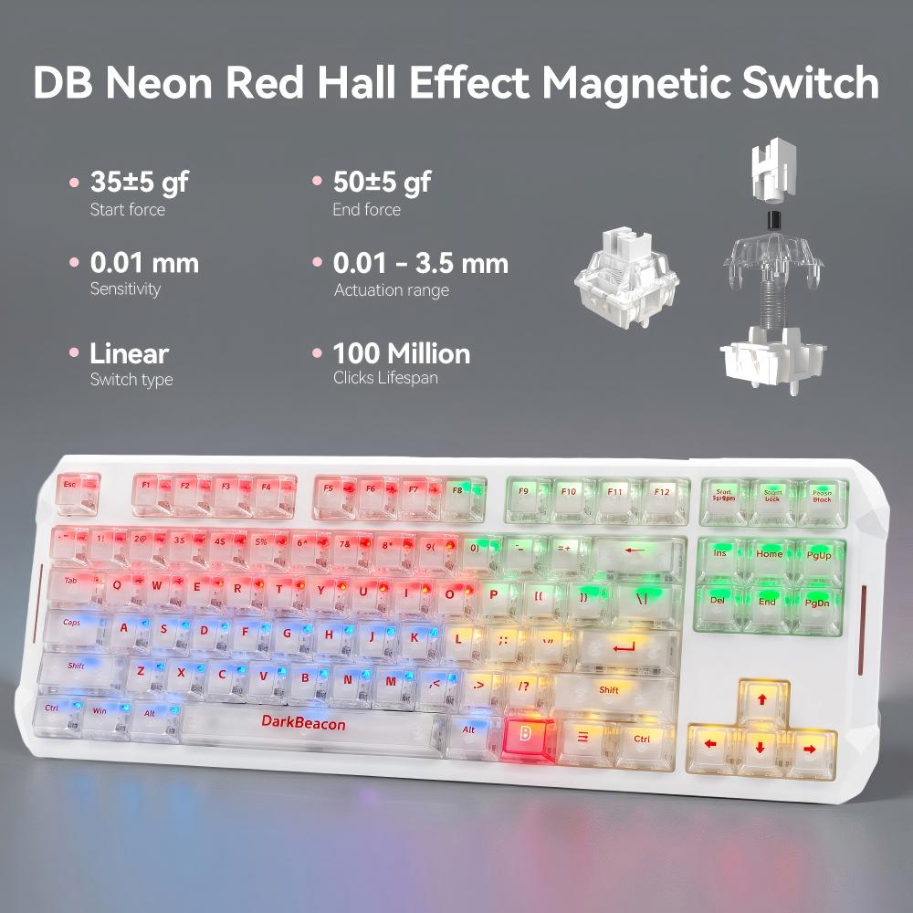 DarkBeacon 80% Wired Gaming Ke - Pc Gaming Editing 评论和价格