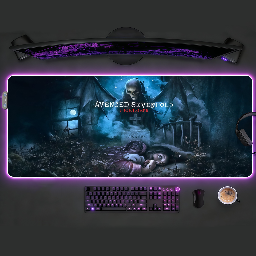 Band A-Avenged S-Sevenfold  Mo - Rgb Keyboard Wrist Rest 评论和价格