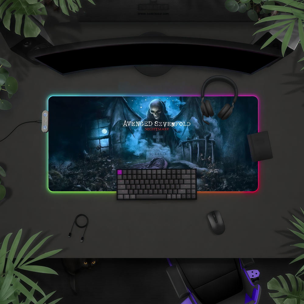 Band A-Avenged S-Sevenfold  Mo - Rgb Keyboard Wrist Rest 评论和价格