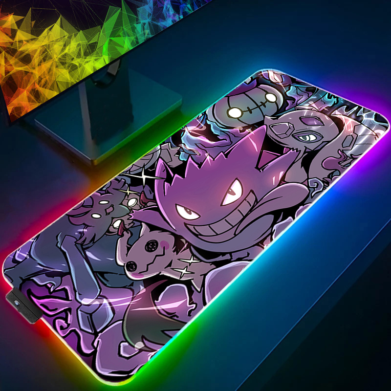 LED Light Mouse Pad Desk Mat G - Rgb Keyboard Wrist Rest 评论和价格