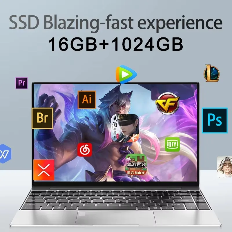 New Ultra Slim 14.1 Portable L - Pc Gaming Portable 评论和价格