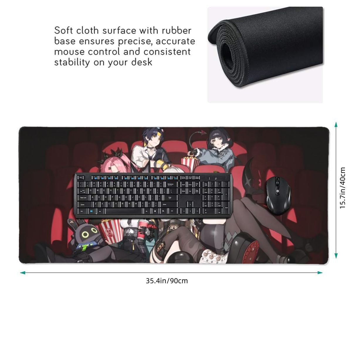 Large Mouse Pad Zenless Zone Z - Pc Gaming Zone 评论和价格