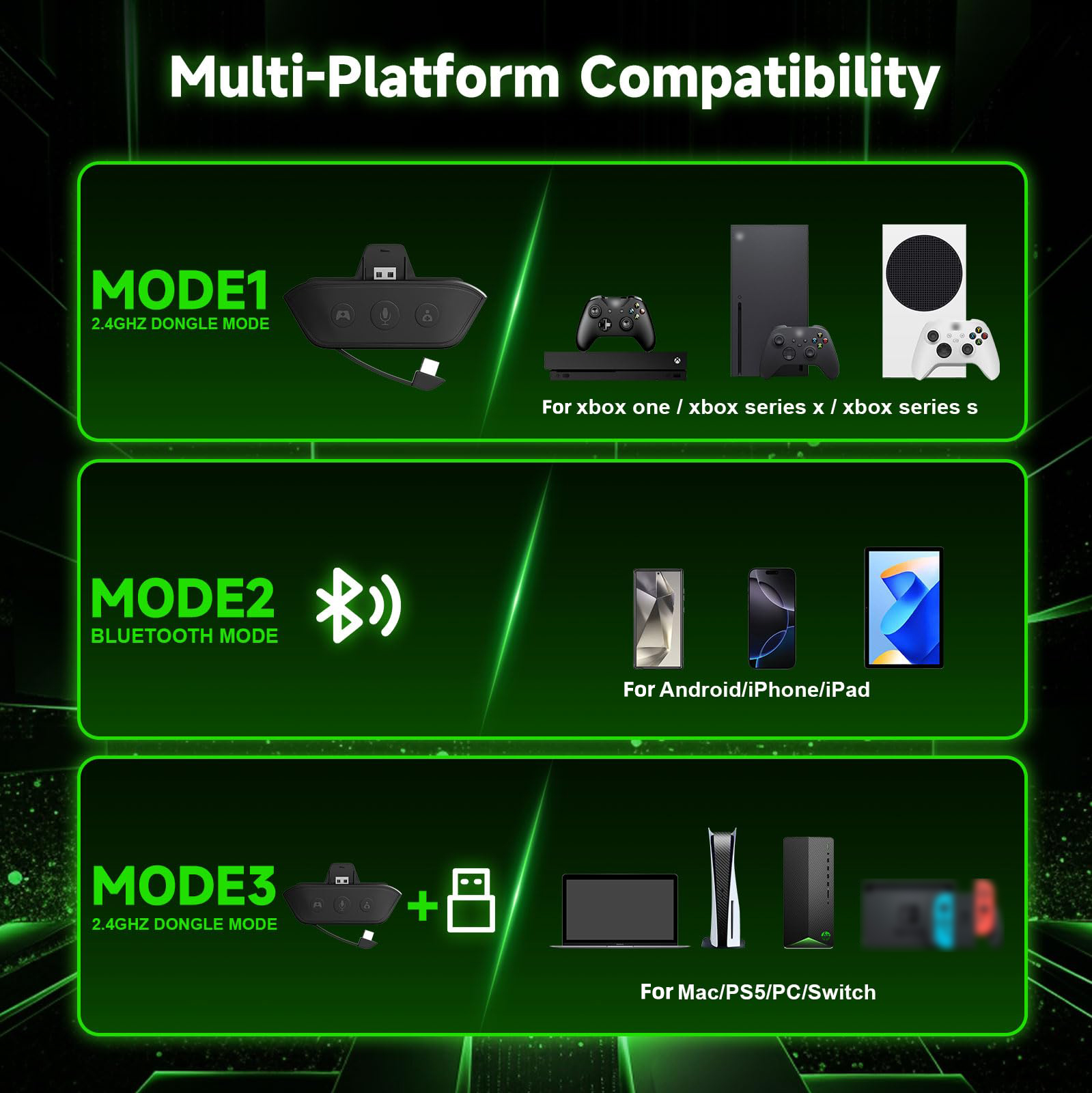 Wireless Gaming Headset for Xb - Pc Gaming X3D 评论和价格