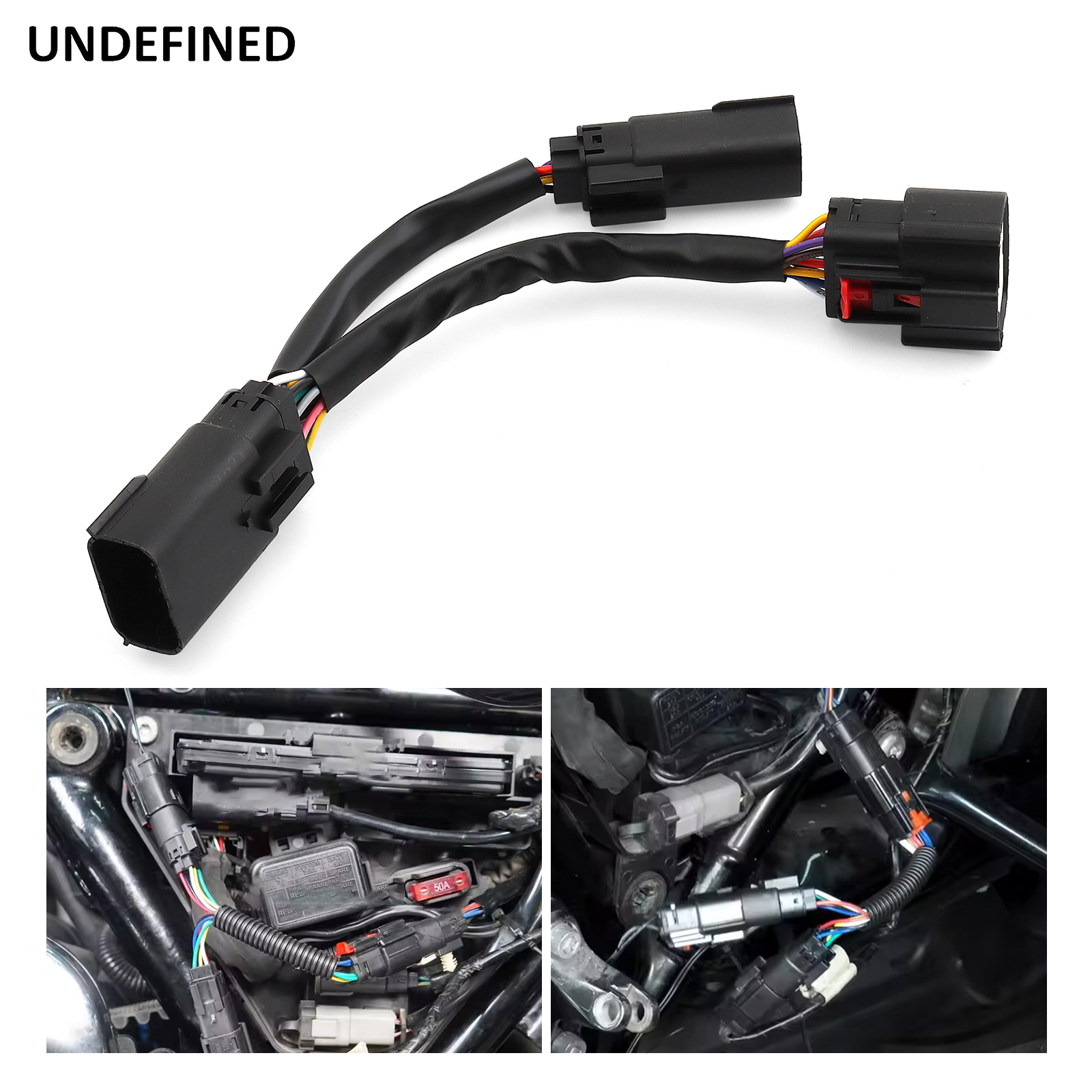Black Trunk Wiring Harness Ext - Cable Management Sleeve 评论和价格