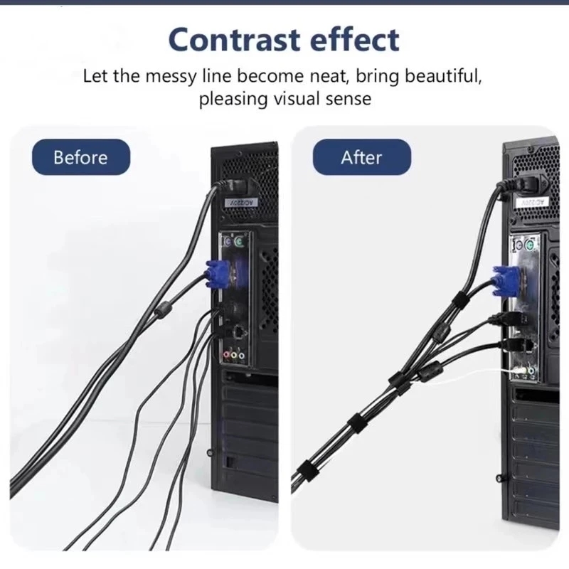 Cable Organizer Ties Tearable  - Cable Management Sleeve 评论和价格