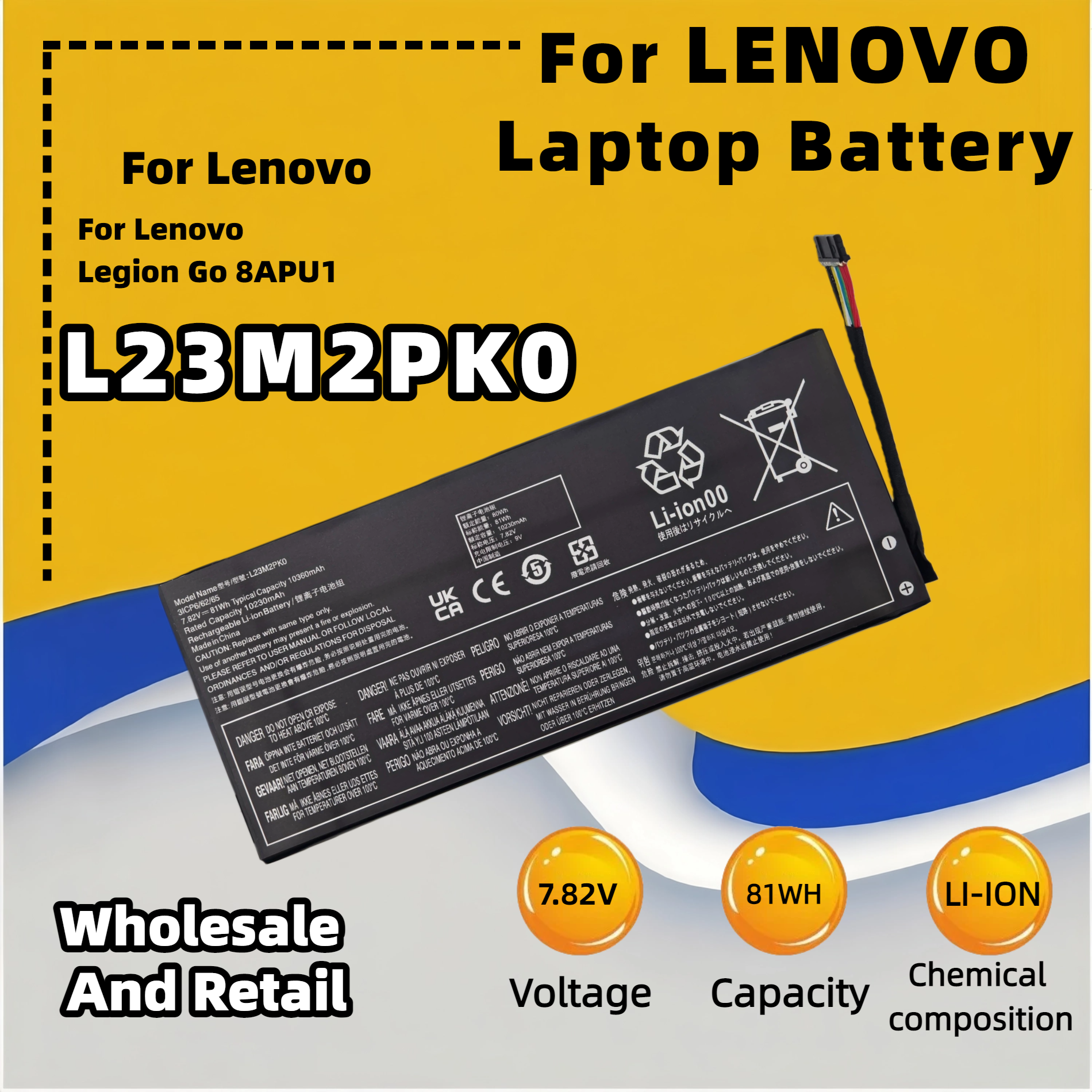 FRLESUI NEW! High-Capacity for - Pc Gaming Legion 评论和价格