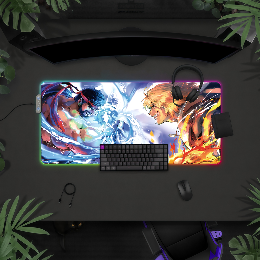 Game Mouse Pad Waterproof RGB  - Rgb Keyboard Wrist Rest 评论和价格