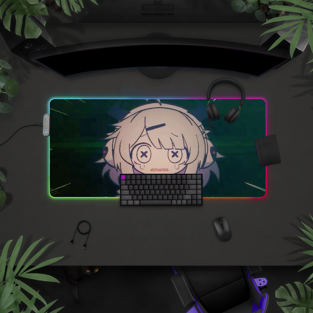 Game Y-Yunyun S-Syndrome Mouse - Rgb Keyboard Wrist Rest 评论和价格